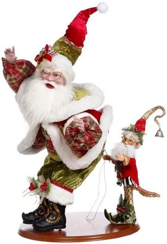 Mark Roberts 21" Wardrobe Malfuntion Santa 1 Mark Roberts 21" Wardrobe Malfuntion Santa