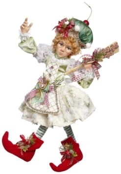 Mark Roberts 16.5" Medium North Pole Joymaker Elf Girl