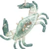 Mark Roberts 11.5" Green Sparkling Crab Ornament Set Of 2