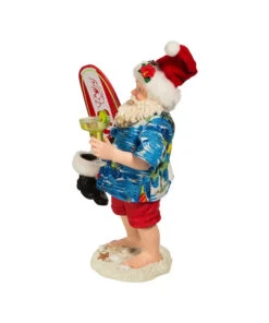 11" Beach Santa With Surfboard -Christmas Decoration Shop 8613165806 3