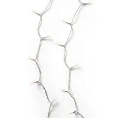 47 FT 192 LED Warm White Light Transparent Wire 8 Function Battery Operated -Christmas Decoration Shop 8717427546005B