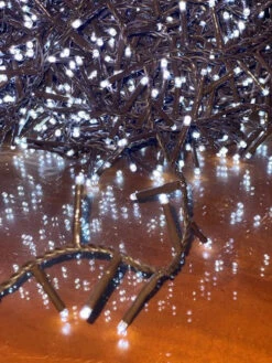 112 FT Compact 1500 LED Cool White Brown Wire 8 Function Twinkle -Christmas Decoration Shop 8719152044603web5