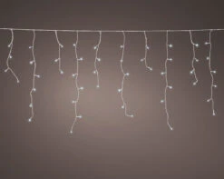 24 FT Extension Set Cool White Icicle 1 String Of 250 LED Lights