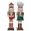 10" Baking Firwood Nutcracker Assorted Set Of 2