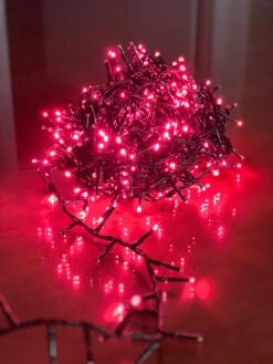 36 FT Compact Set Red With 1 String Of 500 LED Lights