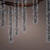 39 FT Cascade Extension Set Cool White With 6 Strings Of 480 LED Lights