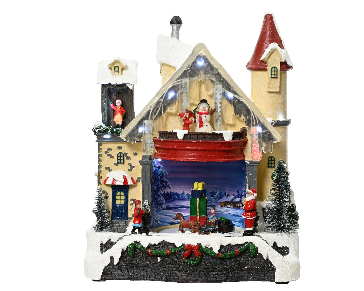 11.5" LED Scenery Stage With Snow 2 11.5" LED Scenery Stage With Snow - Image 2