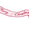 4" X 3 FT Burlap "Merry Christmas" Banner