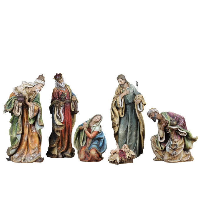 2 FT Nativity 6 Piece Set 1 2 FT Nativity 6 Piece Set