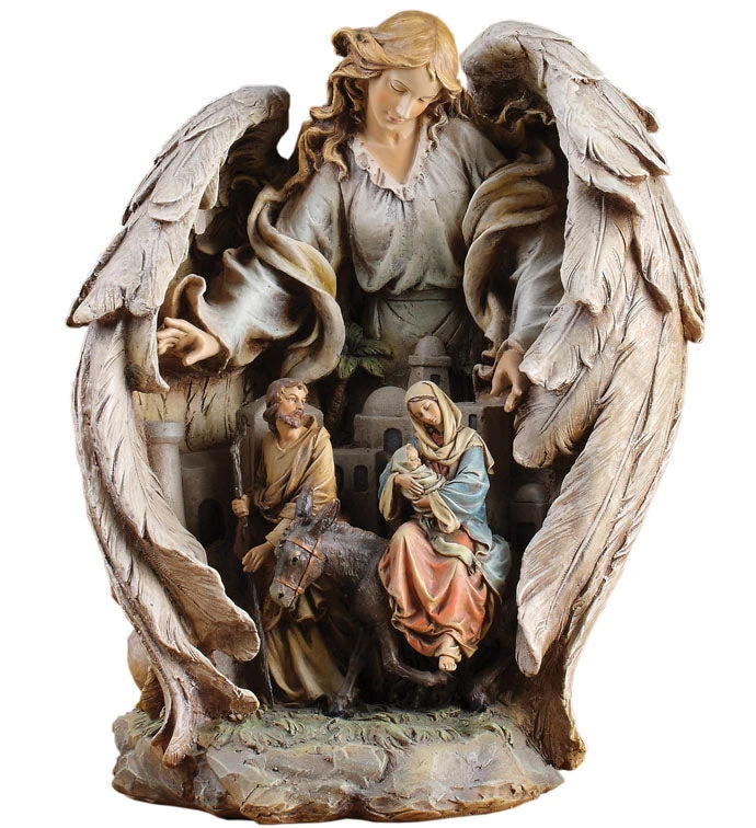 18" Guardian Angel Of Bethlehem Nativity 1 18" Guardian Angel Of Bethlehem Nativity