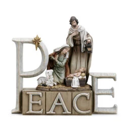8" Peace Holy Family