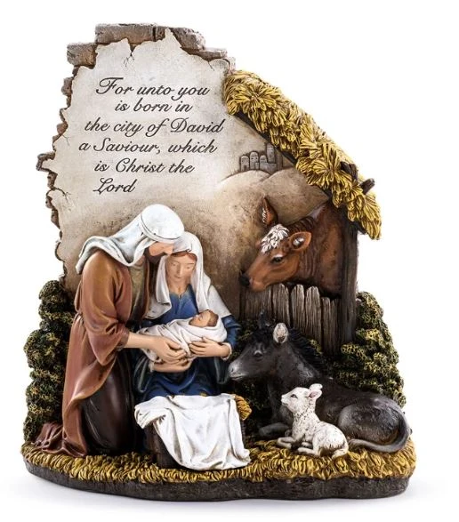 16" Holy Family With Animals 1 16" Holy Family With Animals