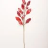 30" Icy Mini Pomegranate Leaf Spray Set Of 6